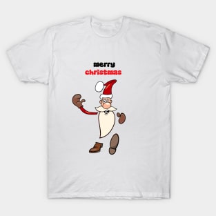 Merry Christmas, happy Christmas,Santa Claus,santa claus cap T-Shirt T-Shirt